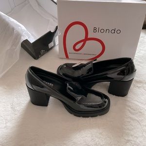 Blonde Jonah Heeled Loafer